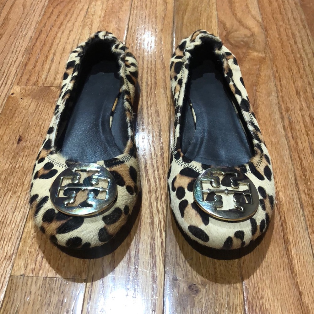 Tory Burch Leopard Flats